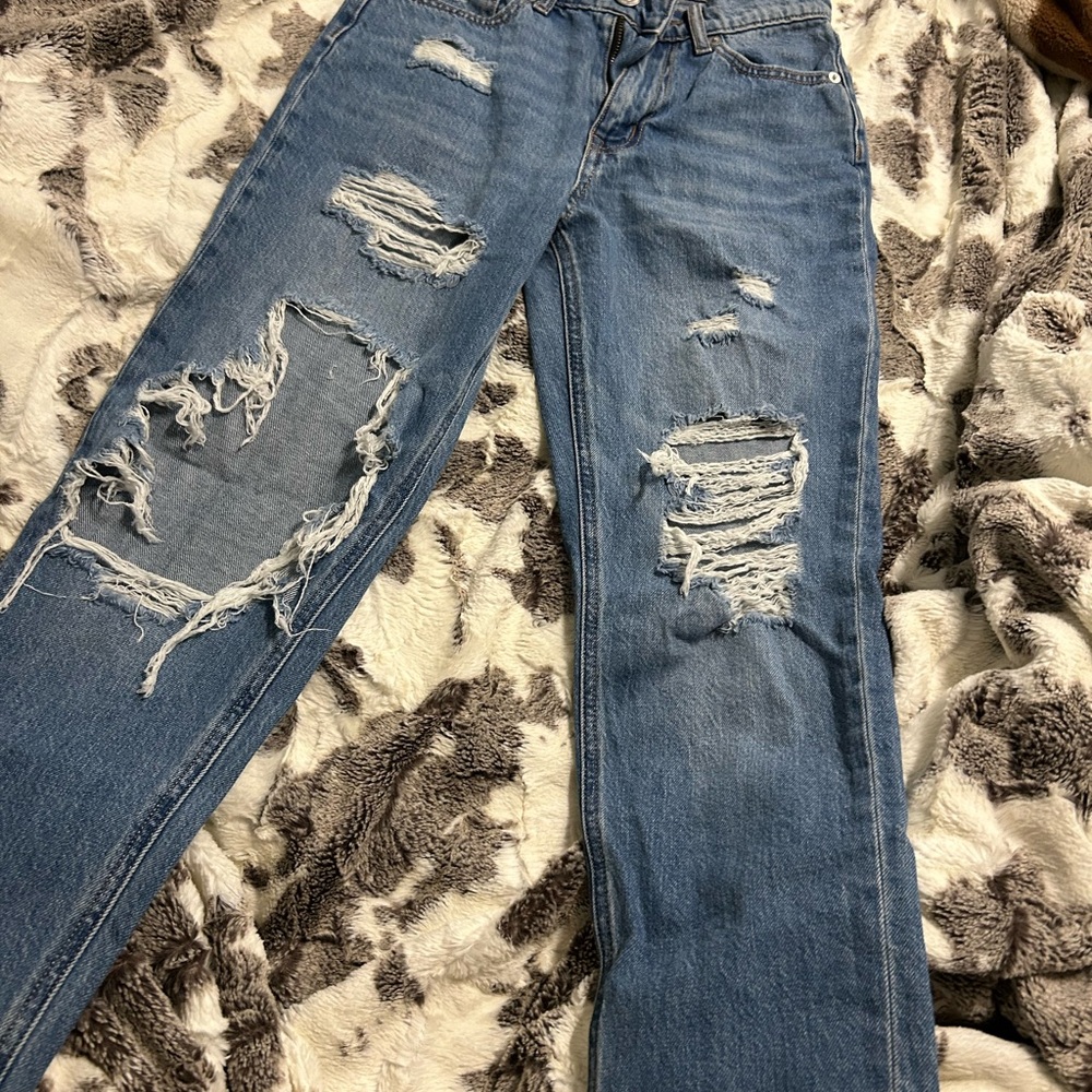Aeropostale mom jeans